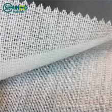 Shrink-Resistant light weight brushed woven adhesive knitted fusible tricot interlining fabric for garment